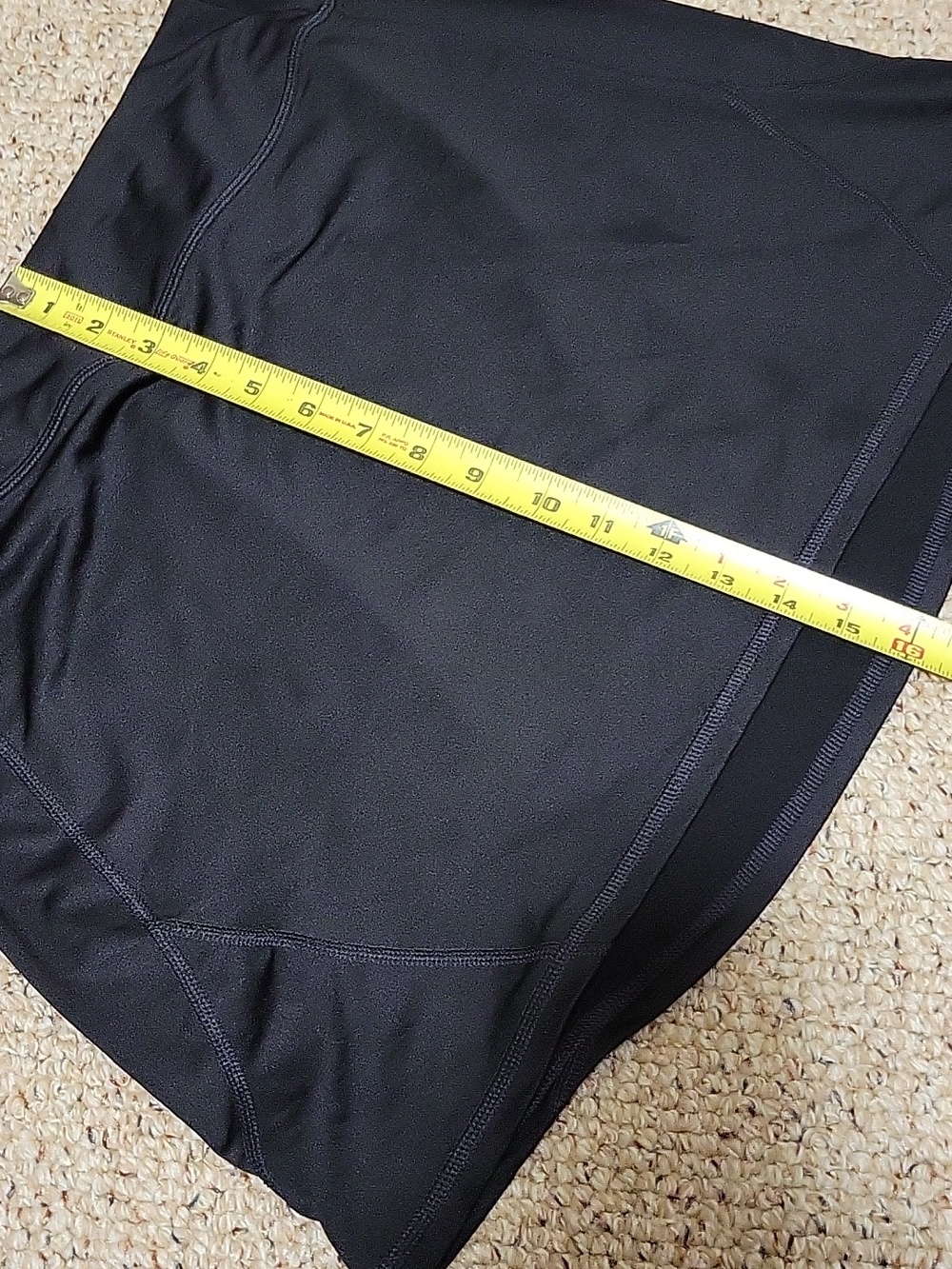 Gaiam Yoga Skirt Womens Size M - Solid Black - Picture 6 of 6